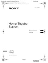 Sony HT-AF5 Kasutusjuhend