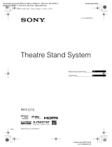 Sony RHT-G15 Kasutusjuhend