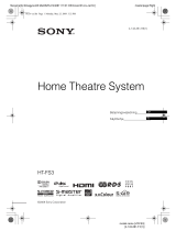 Sony HT-FS3 Kasutusjuhend