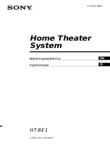 Sony HT-BE1 Kasutusjuhend