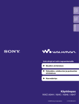 Sony NWZ-A846 Kasutusjuhend