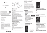 Sony NW-ZX2 Quick Start Guide and Installation