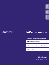 Sony NWZ-S544 Kasutusjuhend