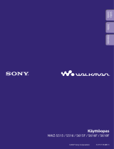 Sony NWZ-S618F Kasutusjuhend