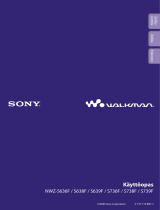Sony NWZ-S739F Kasutusjuhend