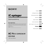 Sony ICD-P520 Kasutusjuhend
