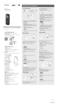 Sony ICD-PX470 Kasutusjuhend