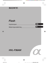 Sony HVL-F36AM Kasutusjuhend