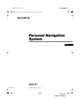 Sony NVX-P1 Kasutusjuhend