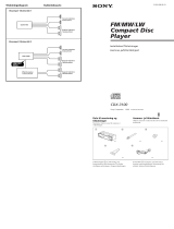 Sony CDX-3100 paigaldusjuhend