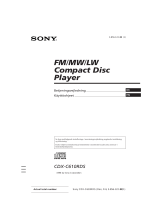 Sony CDX-C610RDS Kasutusjuhend