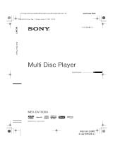 Sony MEX-DV1500U Kasutusjuhend