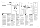 Sony MEX-M70BT Quick Start Guide and Installation