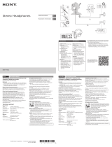 Sony MDR-1AM2 Kasutusjuhend