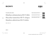 Sony SRS-X7 Quick Start Guide and Installation