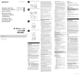 Sony MDR-1000X Lühike juhend