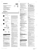 Sony MDR-XB950BT Lühike juhend
