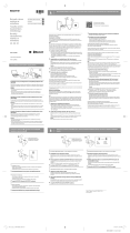 Sony MDR-AS800BT Quick Start Guide and Installation