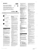 Sony MDR-ZX550BN Lühike juhend
