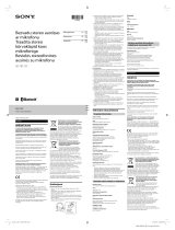 Sony MDR-1RBT Lühike juhend
