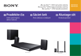 Sony BDV-EF420 Quick Start Guide and Installation