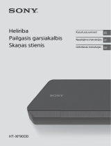 Sony HT-XF9000 Kasutusjuhend