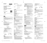 Sony NWZ-B183 Quick Start Guide and Installation