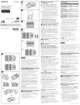 Sony SAL70300G2 Kasutusjuhend