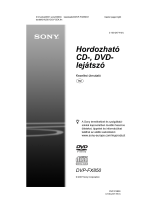 Sony DVP-FX850 Kasutusjuhend