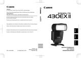 Canon Speedlite 430EX II Kasutusjuhend