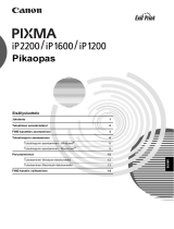 Canon Pixma iP2200 Lühike juhend