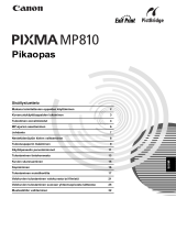 Canon PIXMA MP810 Lühike juhend