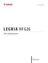 Canon LEGRIA HF G26 Kasutusjuhend