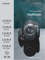 Canon LEGRIA HF R206 Kasutusjuhend
