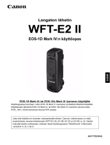 Canon Wireless File Transmitter WFT-E2II B Kasutusjuhend