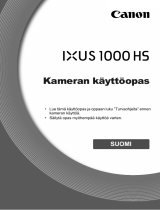 Canon IXUS 1000 HS Kasutusjuhend