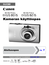 Canon Digital IXUS 80 IS Kasutusjuhend