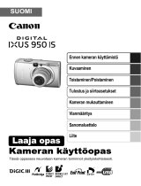 Canon Digital IXUS 950 IS Kasutusjuhend