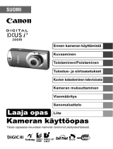 Canon Digital IXUS i7 zoom Kasutusjuhend