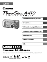 Canon PowerShot A410 Kasutusjuhend