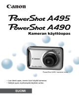 Canon PowerShot A490 Kasutusjuhend