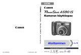 Canon PowerShot A590 IS Kasutusjuhend