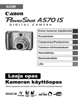 Canon Powershot A570 IS Kasutusjuhend