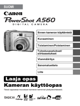 Canon PowerShot A560 Kasutusjuhend