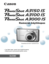 Canon PowerShot A3150 IS Kasutusjuhend