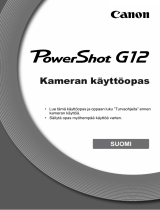 Canon PowerShot G12 Kasutusjuhend