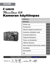 Canon PowerShot G9 Kasutusjuhend