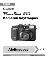 Canon PowerShot G10 Kasutusjuhend