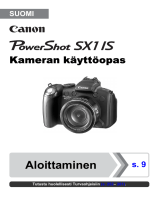Canon PowerShot SX1 IS Kasutusjuhend