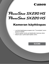 Canon PowerShot SX220 HS Kasutusjuhend